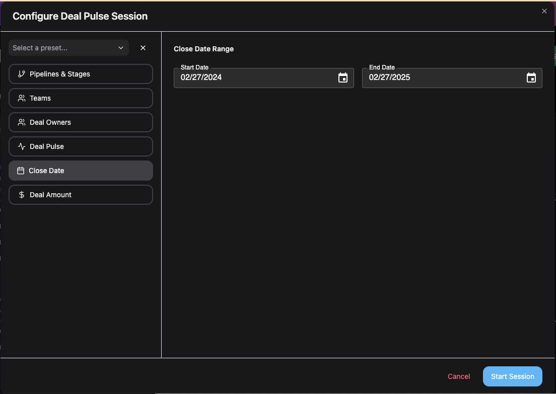 Deal Pulse Mode Filtering