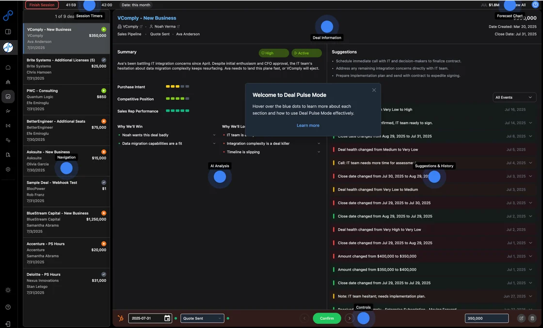Deal Pulse Help Overlay